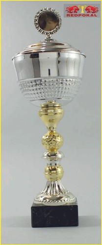 Pokal silber gold 54cm - ,