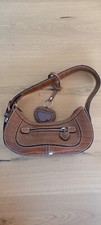 ESPRIT Schultertasche / Handtasche / Tasche /cognac braun - Kunstleder