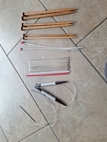 Verschiedene stricknadeln - verschiedene,