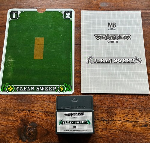 Clean sweep für vectrex von - clean,