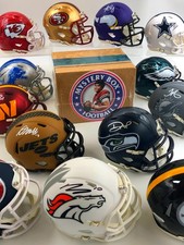 NFL Mini Helmet Box: Down to Business 2025 LIMITED SERIES (Memorabilia Germany)