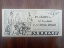 Zündapp, Motorrad motorbike moto, Freundschaft, Werbung advert pubblicità, 1938