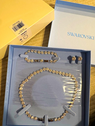 Swarovski schmuckset silber - schmuckset,