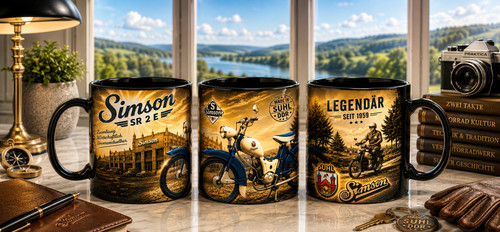 Simson collage tasse - simson,