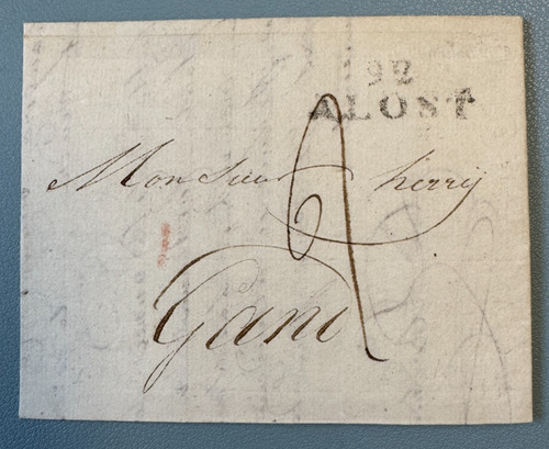 1806 brief alost gent - 1806,