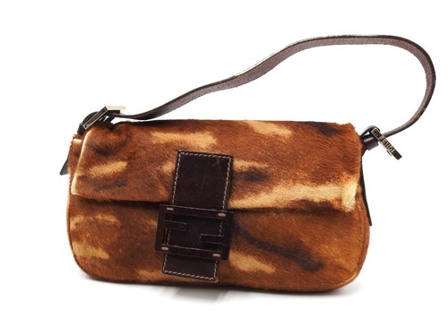 Fendi leopard mamma baguette - leopard,