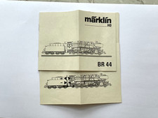 Märklin H0 BR 44 / 043 Anleitung Beschreibung Original aus 07/98 guter Zustand