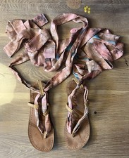Replay | Sandalen mit Bindeband | rosé-braun | 40