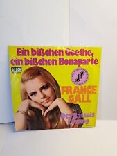 France Gall  "Ein bißchen Goethe, ein bißchen Bonaparte" Single Neuwertig 19991 