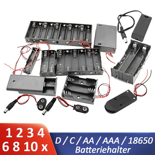 Batteriehalter für 4 10 - batteriehalter,