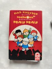 Kartenspiel Ass Mainzelmännchen Mau Mau Guter Zustand Selten Vollständig