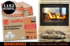 1152x Anzündwürfel Kaminanzünder Anzündhilfe Ofen Kamin Grill geruchslos