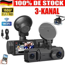 1080P 3-Kanal Dashcam Auto