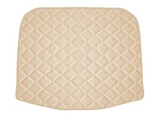 Beige Gestepptes Öko Leder