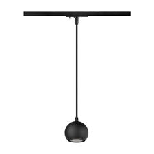 SLV LIGHT EYE 90, 1 Pendelleuchte, GU10, Pendellänge 150cm, 1x max. 6W, matt sch