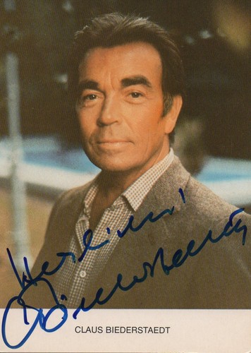 Claus biederstaedt - biederstaedt, †