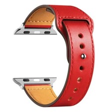 Leder Armband für Apple Watch 1–10 SE Ultra iWatch Uhr Band 38–49mm Herren Damen