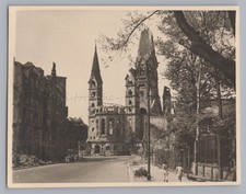 Berlin 1947 - Kaiser-Wilhelm-Gedächtniskirche Ruine Kriegsschäfen - Foto 1940er