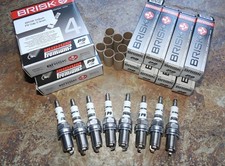 8x BRISK P9 Iridium Spark