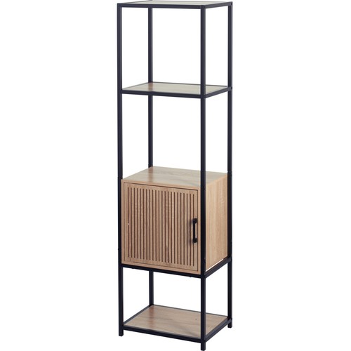 Bücherregal mit schrank - bücherregal,