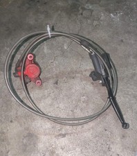 Peugeot Jetforce Bremse Hinten Komplett Befüllt Druck drauf Voll Funktionsfähig