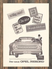 Opel Rekord A - Reklame