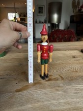 Pinocchio Holzpuppe Holzfigur