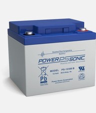 Powersonic PS 12380 12V 38Ah Blei-Vlies Akku AGM VRLA VdS