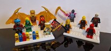 LEGO NINJAGO Figuren Konvolut – Goldene Drachen Ninja + Gegner + Mini Ninjas