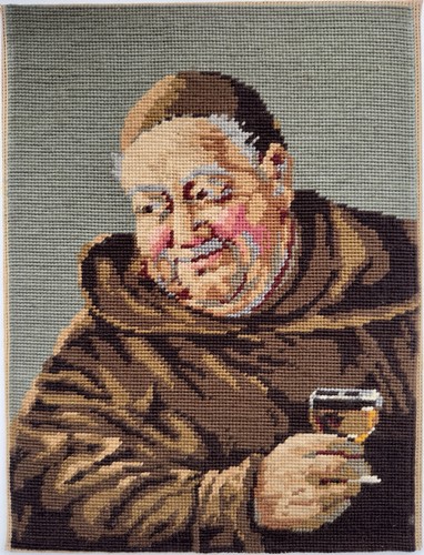 Vintage gobelin stickbild - gobelin,