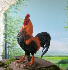 Hahn groß Figur Deko Garten