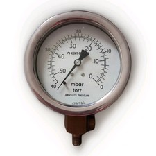 Torr Absolutvakuum Manometer Kent-Moore 0-40/50 mbar nie benutzt