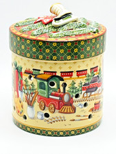 Sehr selten Villeroy & Boch Spielzeugladen Teelicht Weihnachten Spielzeuge Lok