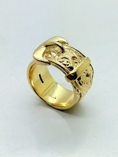 Ring 9 kt Gelbgold massiv