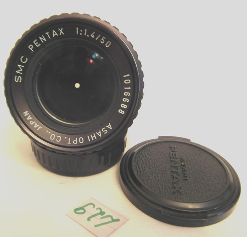 Smc pentax asahi - pentax, 1:1.4/50mm