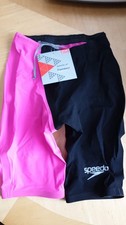 Speedo LZR Racer Elite 2 High Waist Jammer - Schwarz/Pink - Größe 28