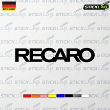 Recaro sticker auto tuning jdm - recaro,