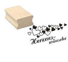 Stempel herzenswünsche - stempel,