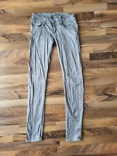 Jeans Hose Jeanshose Beige 36 Stretch Jeggings Röhre Skinny Top