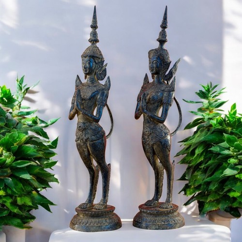 Bronze figur thailand 39cm - bronze,