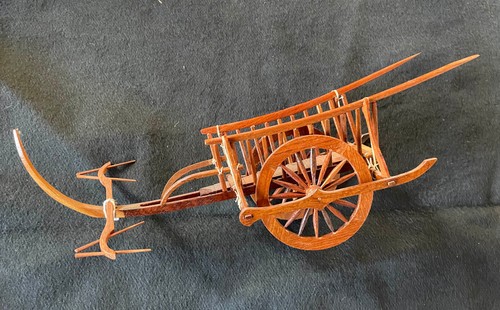 Historisches rikscha modell - historisches, rikscha-modell
