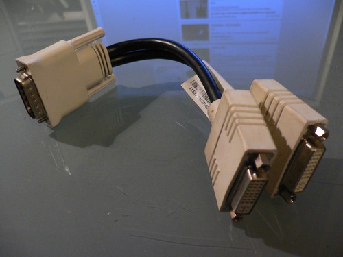 Splitter adapter kabel - splitter, 1x