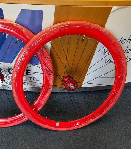 Rotes vorderrad 700c flip - 700c, flip-flop