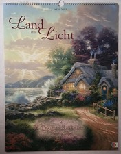 Kalender "Land und Licht" 2005 von Thomas Kinkade, 44x34cm, sehr gepflegt