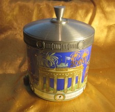 Gebäckdose Seltmann Weiden mit schwerem Zinndeckel, limitierte Auflage