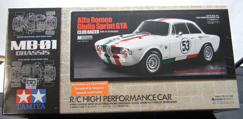 Tamiya 10 alfa romeo - mb-01,