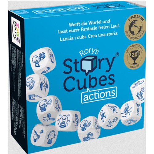 Rory story cubes actions - cubes,