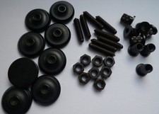 CREAKTIV Bodenspike M6 8er-Set inkl. Bodenplatten (Pads) und Einschlaggewinde