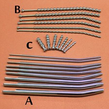 Männliche Edelstahl dilatorl
