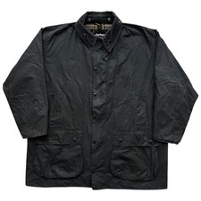 Barbour Border Wachsjacke Navy